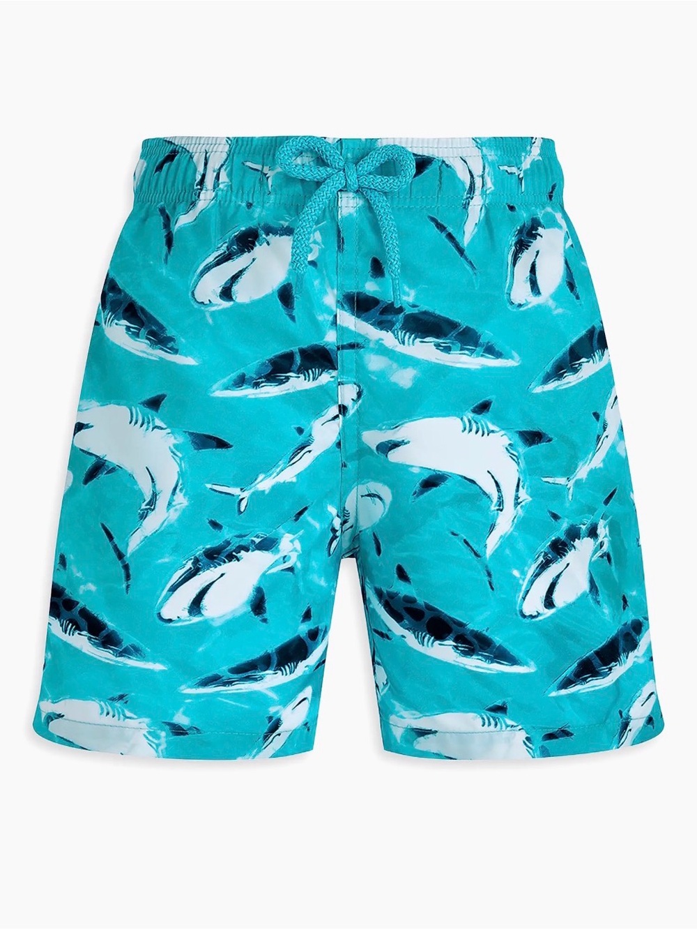 Vilebrequin Little Boys Shark Print Swim Trunks Size 12 Mo